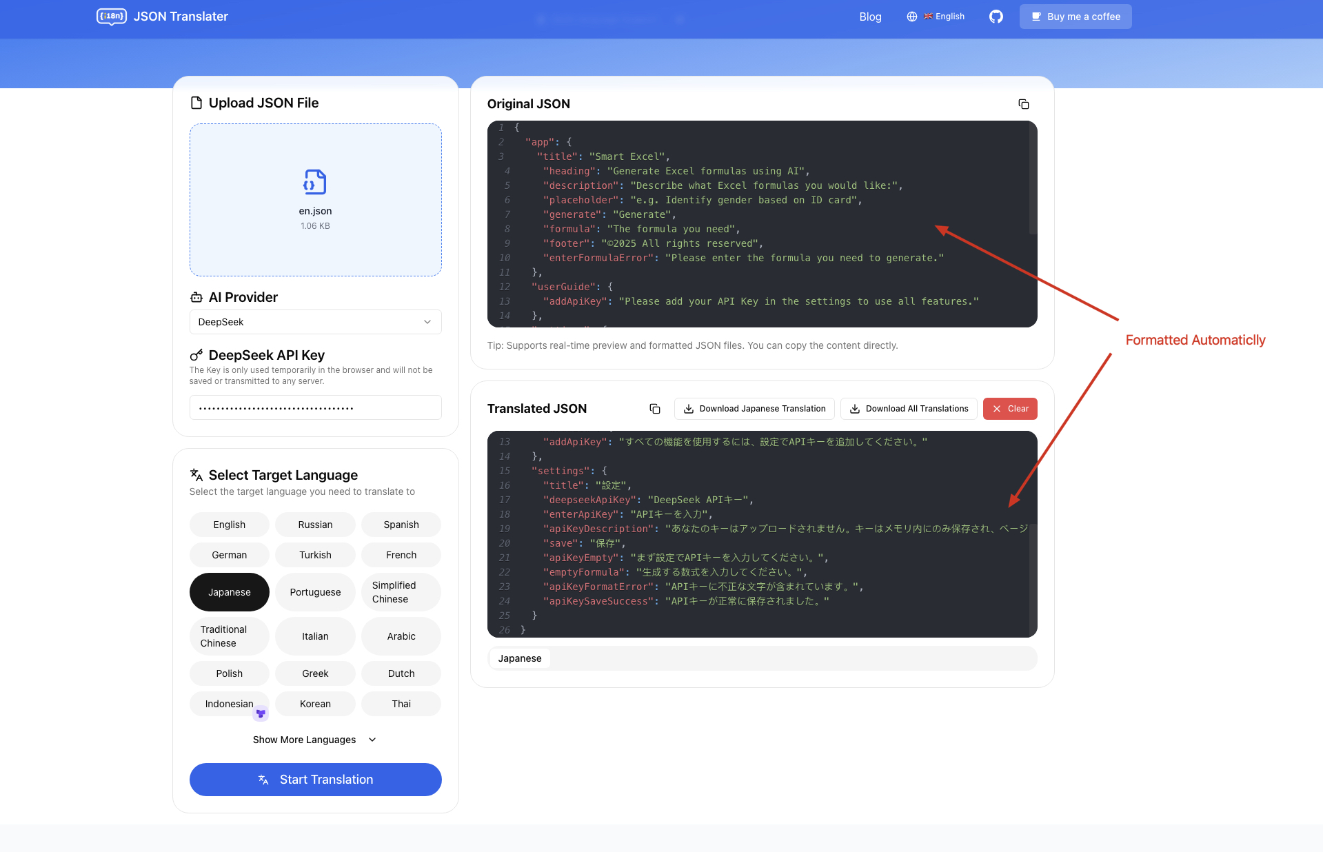 Formatted Automaticlly